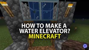 Water Elevator in Minecraft With Soul Sand