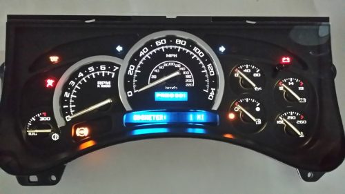 Chevy Silverado Instrument Cluster Replacement