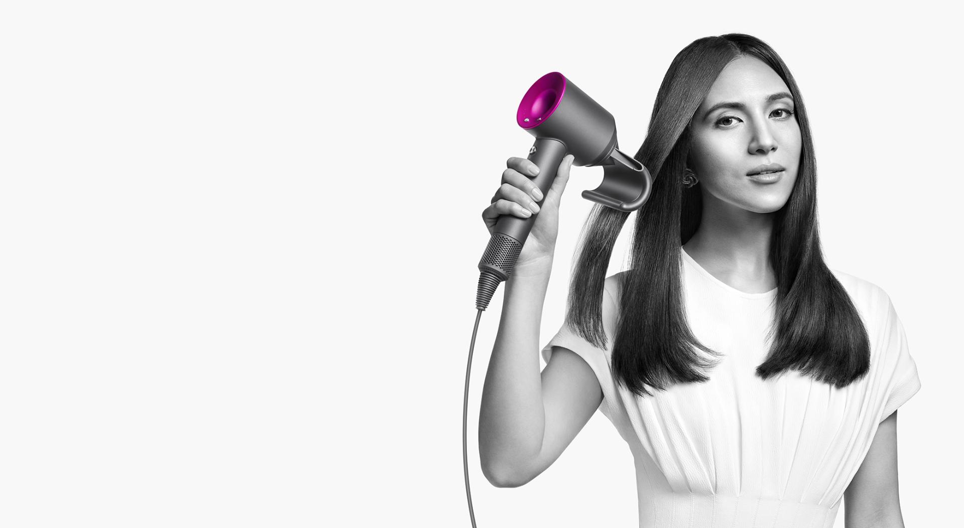 Experience Fast and Gentle Drying with the Supersonic Hair Dryer